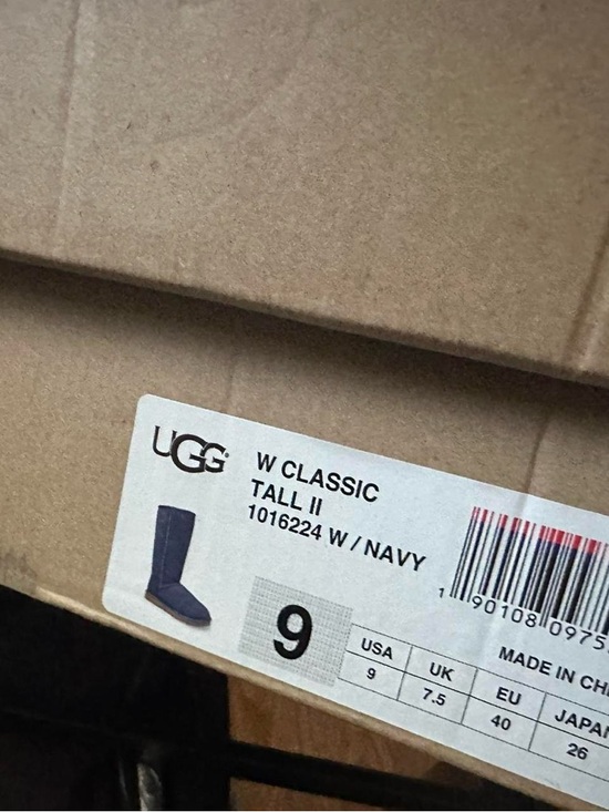 UGG Shoes - UGG Classic Tall II Boots - Navy Suede